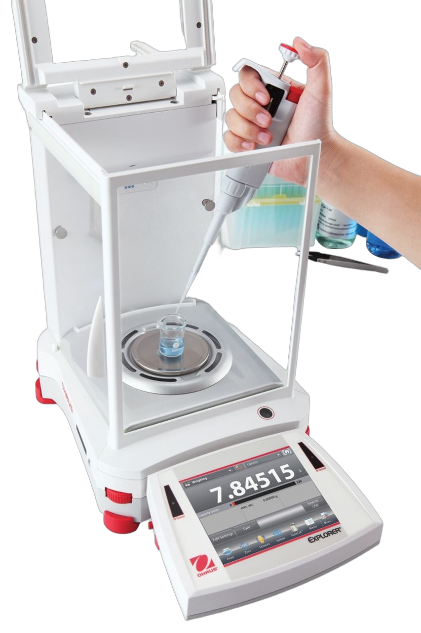 Semi-Micro εργαστηριακός ζυγός Explorer EX225DM/AD 5 explorer-ex125d-08