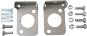 Footplates DF Stainless Steel G1 Set (2)