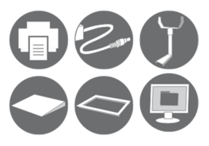 Set of Footplates VE Stainless Steel