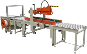 Αυτόματο τσερκοδετικό και κλειστικό χαρτοκιβωτίων XFK-2