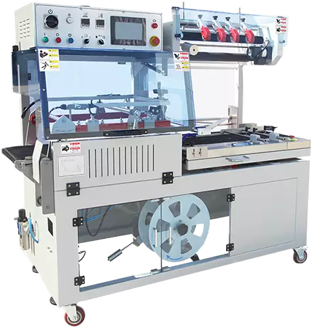 Μηχανή συρρίκνωσης τύπου L για μικρά εμπορεύματα με οθόνη αφής BSF-5640LG