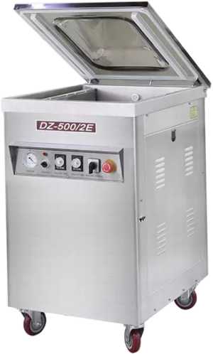 Μηχανή συσκευασίας τροφίμων σε κενό αέρος DZ-500/2E