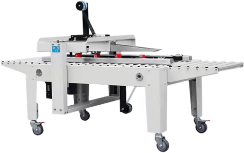 Ημιαυτόματο κλειστικό χαρτοκιβωτίων με κολλητική ταινία και δύο κινητήρες FXJ-2550X