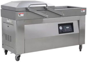 Αυτόματη μηχανή συσκευασίας κενού διπλού θαλάμου HVC-610S/2A