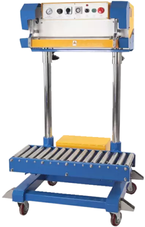 Πνευματική θερμοκολλητική μηχανή βαρέως τύπου QF-600L(/S)
