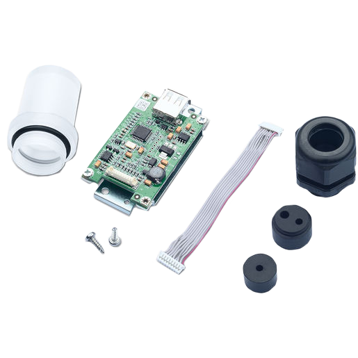 USB host interface for flash drive