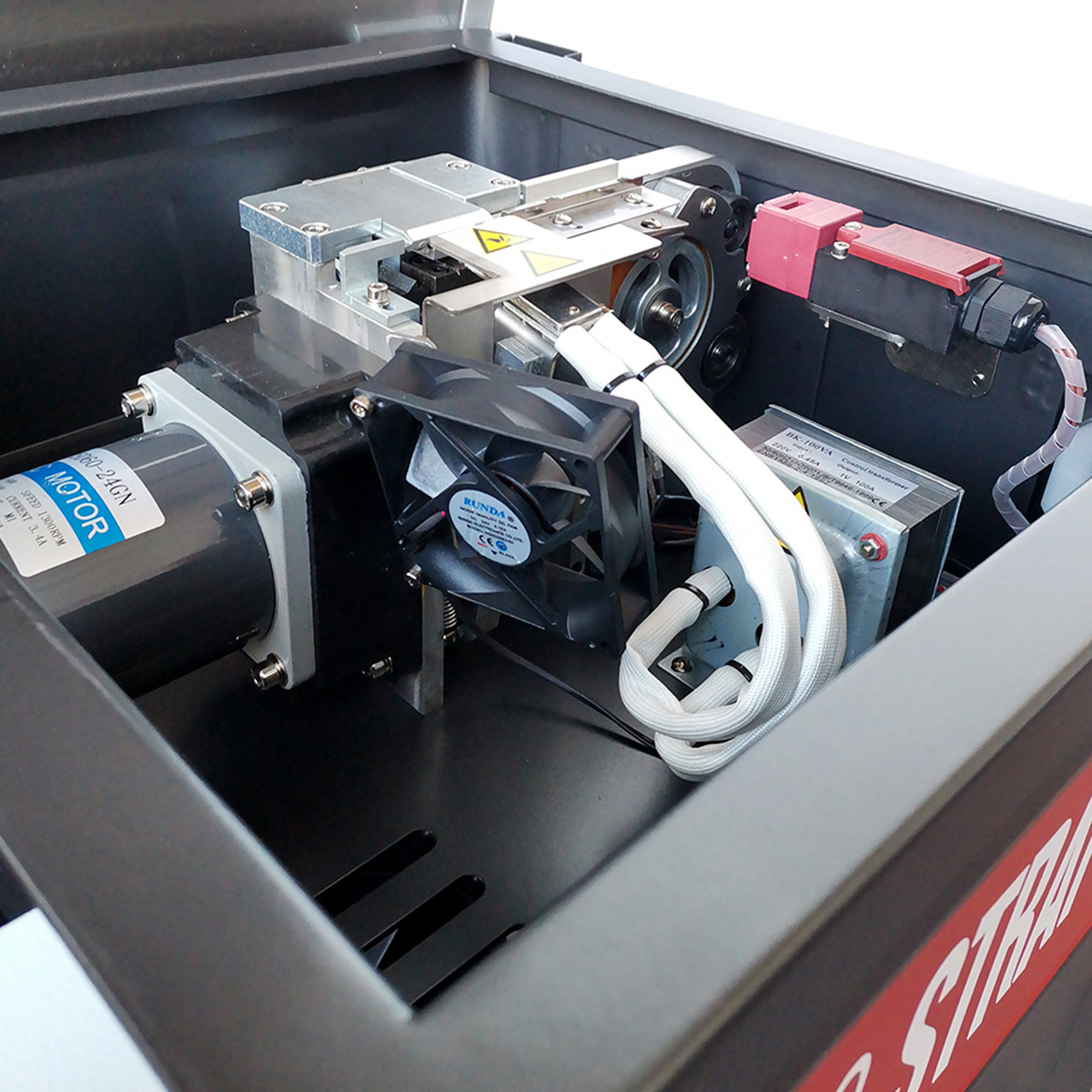 Ημιαυτόματη Τσερκοδετική Μηχανή Πάγκου ECO STRAP 501 C eco strap c