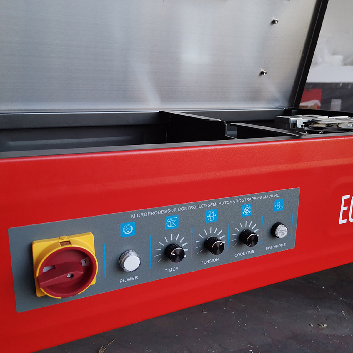 Ημιαυτόματη Τσερκοδετική Χαμηλού Πάγκου ECO STRAP 501L eco strap l