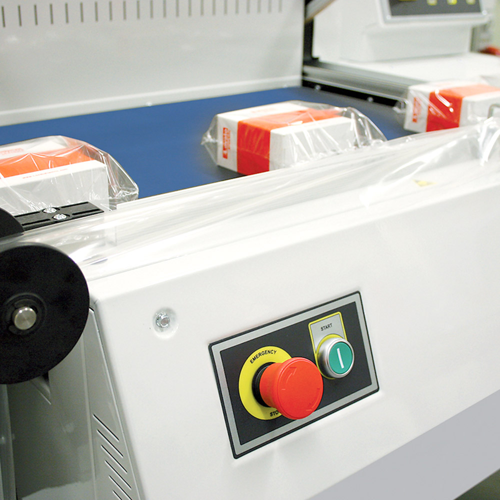 Ημιαυτόματη Μηχανή Συρρίκνωσης με L-Bar & Ταινιόδρομο FLEXY SEALER 55A flexy sealer a