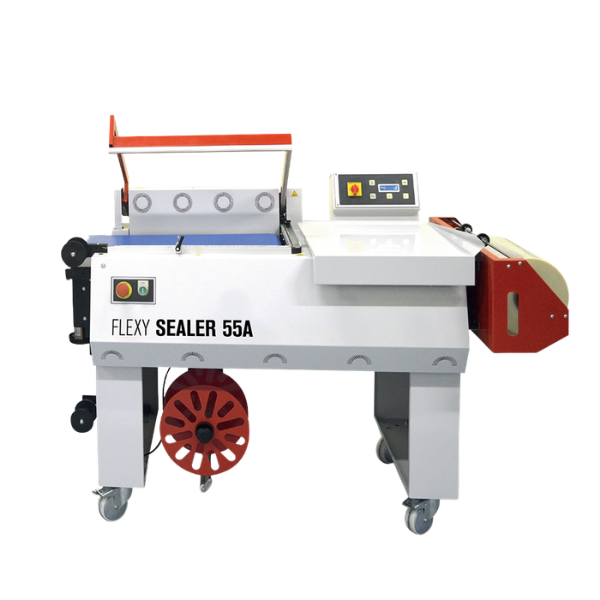 Ημιαυτόματη Μηχανή Συρρίκνωσης με L-Bar & Ταινιόδρομο FLEXY SEALER 55A flexy sealer a