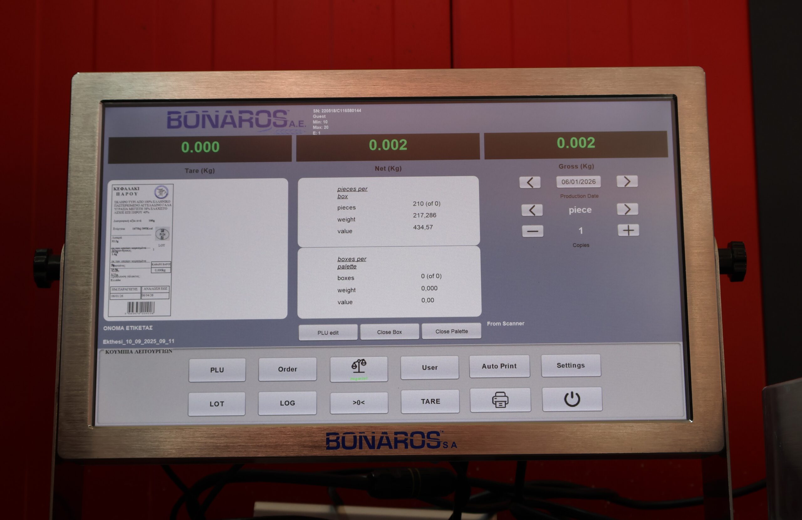 Βιομηχανικός ενδείκτης TB-37SS tb ss