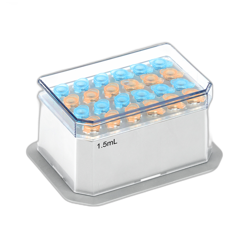 Μπλοκ για 24 σωλήνες 1,5 mL Μπλοκ για 24 σωλήνες 1,5 mL
