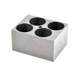 Μονάδα μπλοκ δοκιμαστικού σωλήνα 4 x 35 mm