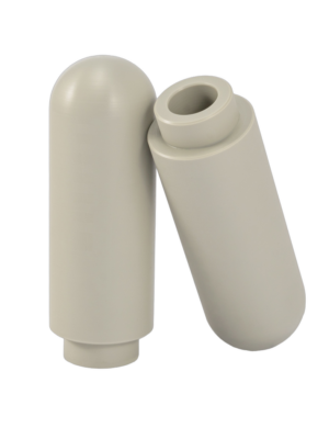Προσαρμογέας 1x15ml D17mm με χείλος 2/συσκ.