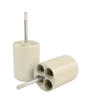 Σχάρα 4x10ml D17mm κενού 2/συσκ.
