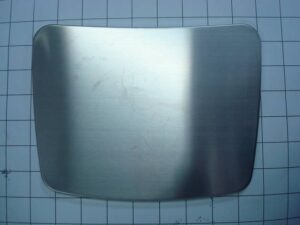 Τετράγωνος ανοξείδωτος δίσκος 230mm x 174mm NVT
